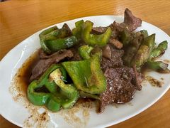 青椒炒猪肝-台湾风味小吃(长乐店)