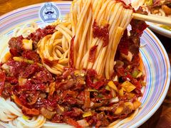 -歹歹的加个面过油肉拌面