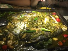 -探鱼·鲜青椒爽麻烤鱼(三水广场店)