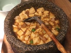 石锅鸡汤豆腐-绿茶餐厅(西单老佛爷店)