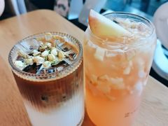 茉莉冰拿铁-自如ZSPACE四合院艺术餐厅