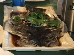 豆豉蒸鲟鱼-京北渔家傲