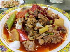 新疆大盘鸡-新疆红柳花餐厅(新洲店)