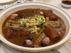 黑蒜生敲鳝烩海参-Yan Ting 宴庭中餐厅(上海静安瑞吉酒店)