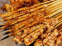 烤鸭肠-勃利地摊·勃立小串烧烤