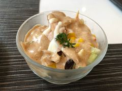 熏鸡肉玉米沙拉-斗牛士牛排(南京东路店)