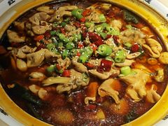 肥肠砂锅（牛蛙需另加）-马头巷·隐庐居·红油大虾(园区店)