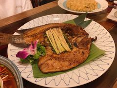 香茅草烤罗非鱼-紫滇源云南生态菜(丹凤街店)
