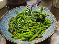 黄豆酱炒空心菜-simply thai天泰(世纪汇店)