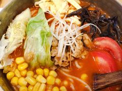 肥牛炼番茄米线-火山屋台(新街口店)