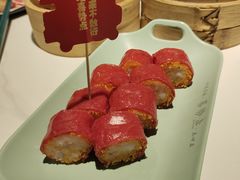 升级版墨鱼鲜虾红米肠-喜势点·糖沙翁手工茶点·本地人茶居(永庆坊店)