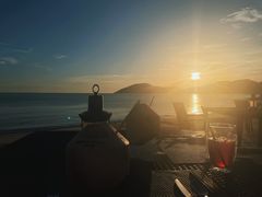 -日落吧·海景咖啡厅·餐酒吧·鸡尾酒·下午茶·乐队表演·浪漫夕阳·三亚文华东方酒店