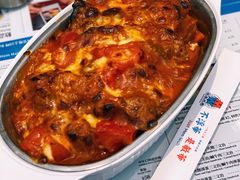 鲜茄带骨猪排焗饭-敏华冰厅(平安金融中心店)