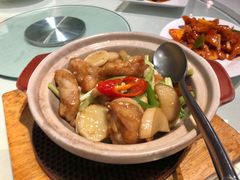 姜葱灵菇蒜香鸡-利苑(环贸iapm店)