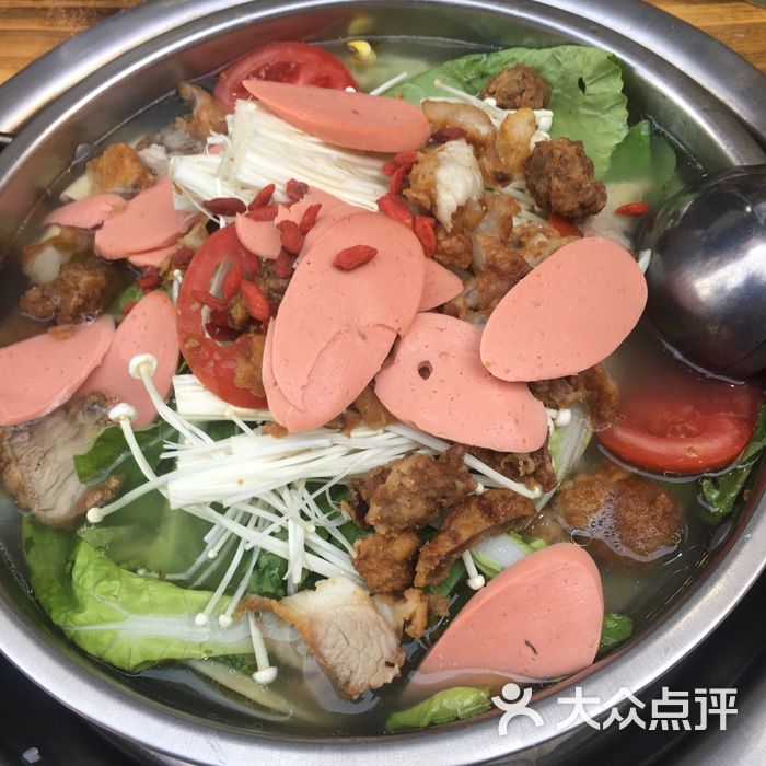 乐山荤豆花火锅图片