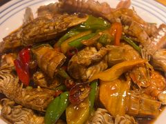 辣炒皮皮虾-倍儿美海鲜大排挡·非遗海鲜蒸饺(洋货店)