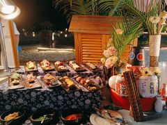 -亚龙湾希尔顿自助餐厅·海鲜·烧烤·沙滩BBQ·现场乐队