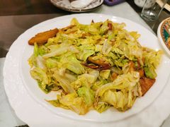 老爷特色包包菜炒馕-巴依老爷新疆美食(清华东门店)