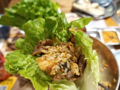 -明洞阿姨·韩式酱蟹烤肉·创意料理(三元桥店)