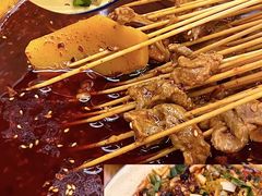 -拈签一笑黄牛肉辣卤串串