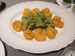 咸蛋黄青椒虾-虹潮荟·餐桌上的美食地理(太阳宫店)