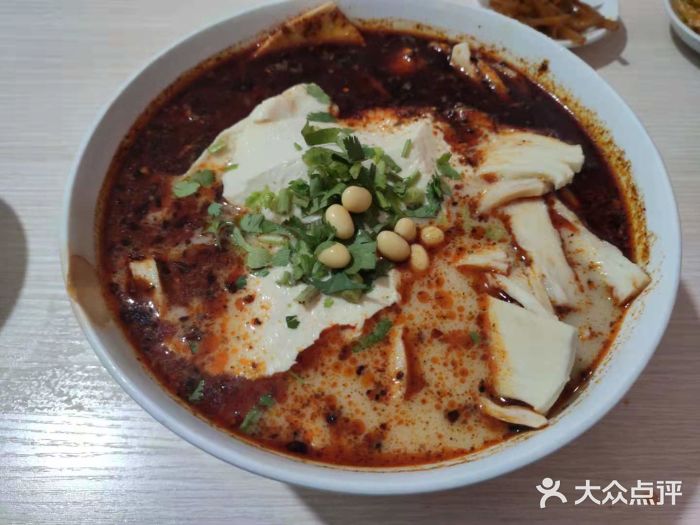 付记豆花泡馍图片