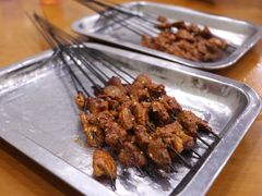 羊肉串-夏都地标马一刀烤肉美食城