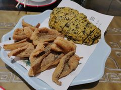 香酥黄花鱼饼子-鑫真味私房菜馆
