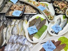 -天盛海鲜烧烤大排档·本地小海鲜·牟平腿穗子(幸福店)
