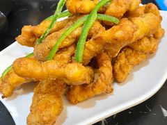 椒盐排条-蟹黄鱼面·锦园(定西路店)