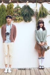 俏皮可爱-巴黎婚纱摄影工作室