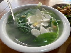 青菜豆腐汤-周师饭店
