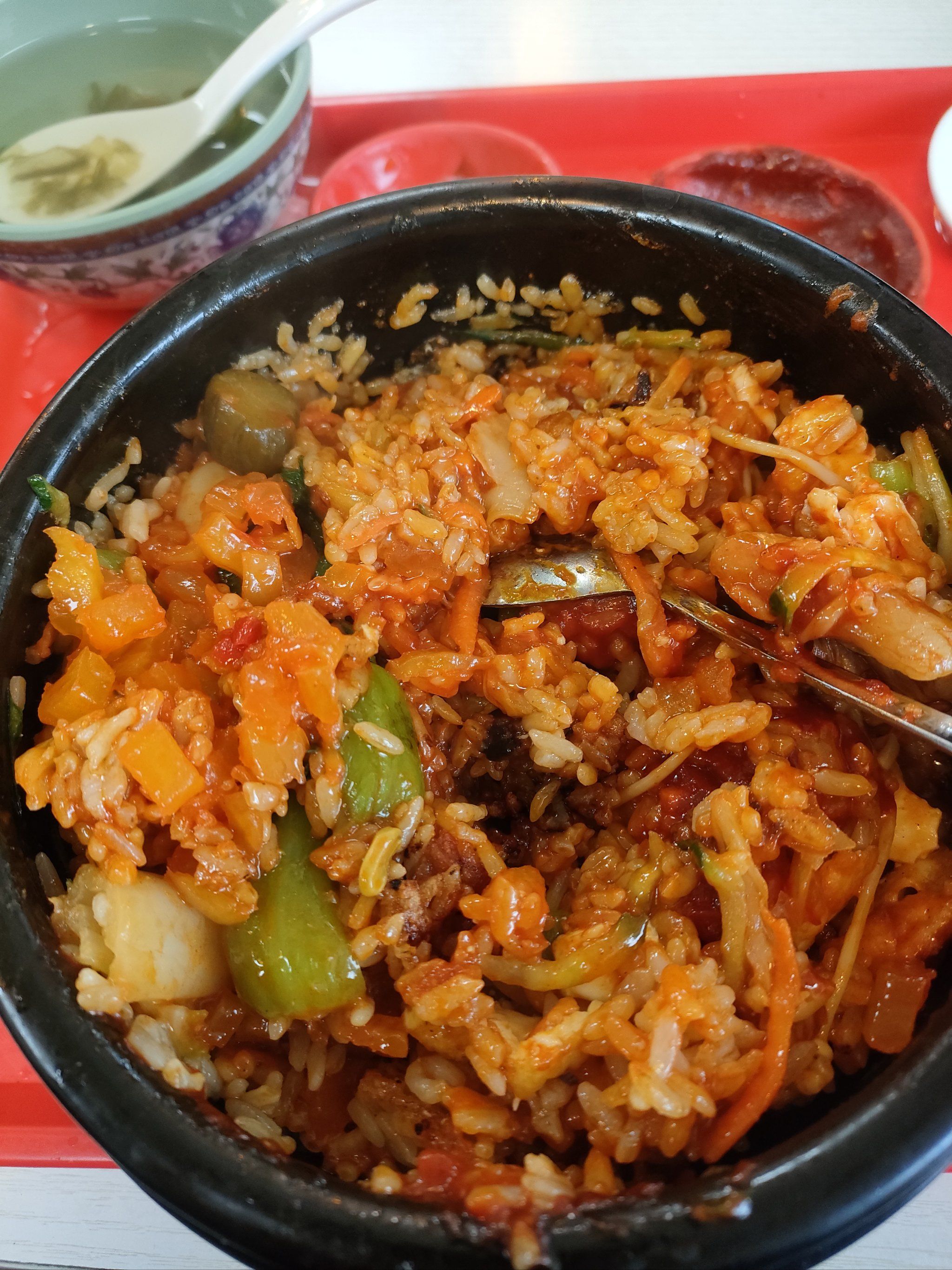 五花肉石锅拌饭,吃不腻