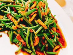 野芦蒿炒肉丝-丁老爷子苏香圆