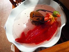 网红果冻鸭血-老牌坊云南鱼豆花火锅(哈西万达店)
