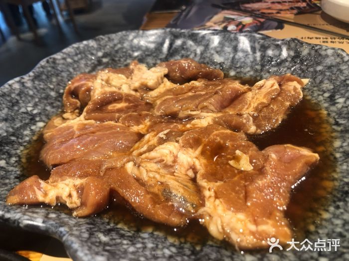 万兴佳烤肉·长白山老味道(宏泰广场店)调味梅花肉图片