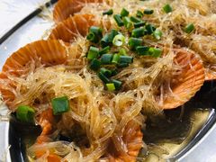 蒜蓉粉丝蒸扇贝-红月湾海鲜饭店•沙滩海景(双月湾店)