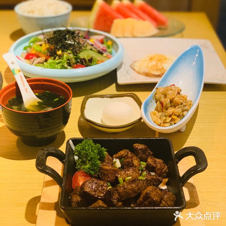 铁板菲力牛肉套餐