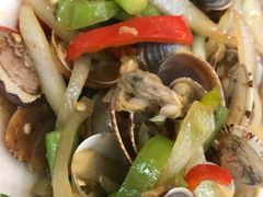 招牌炒花甲贝壳-覃记海鲜美食餐厅