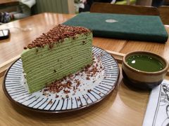 抹茶千层抹茶栗子千层-無邪日式甜品(华润五彩城购物中心店)