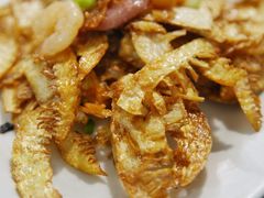 煎笋脯干贝炒虾仁-旧款宁波饭店(华敏世纪广场店)