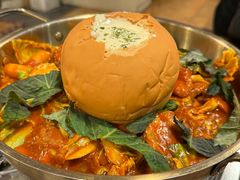 熔岩芝士铁板鸡-쌍화점 霜花店·朝鲜族料理(徐家汇店)