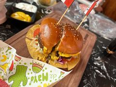 墨西哥香辣汉堡-Famous肥猫墨西哥音乐餐吧(五棵松华熙LIVE店)