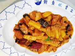 鰉鱼炖土豆-胖姐渔村(中源大道店)
