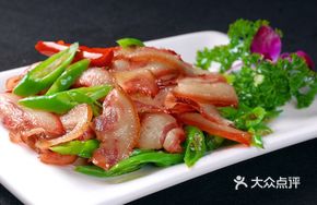 Bell Pepper Stir-fried Pork Jowl