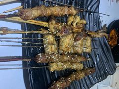 红柳枝羊肉串-夜半不二海鲜炭烤(文汇巷店)
