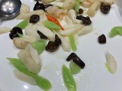 芥蓝炒虾仁-首座华宴