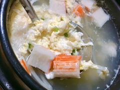 韩式海鲜酱汤-韩聚园韩国料理(文灶店)