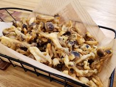 椒酥蟹味菇-金豆角砂锅焖面(安贞店)