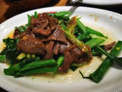 菜心炒牛肉-潮中人·潮州菜(益乐路店)
